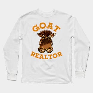 Realtor Greatest of All Time Long Sleeve T-Shirt